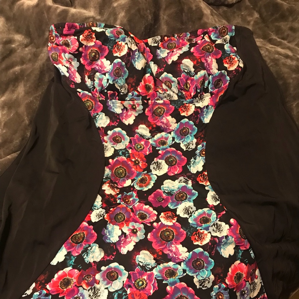 Plus Size A-line Swim Dress